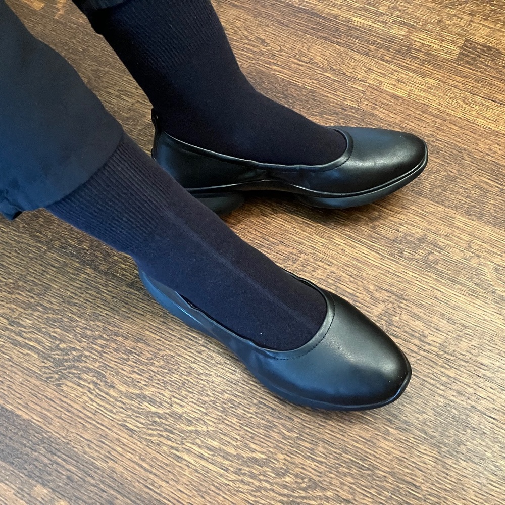 Cole Haan Woman Black Leather SHOES